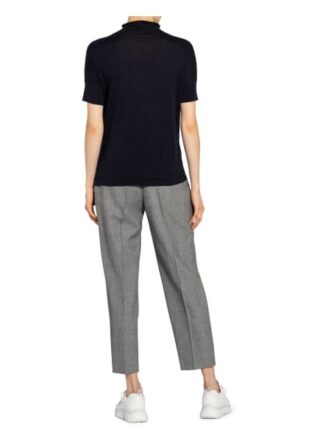 Maxmara Studio Strickshirt Afona Mit Seide blau
