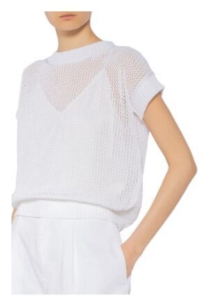 Maxmara Studio Strickshirt Tenebre weiss