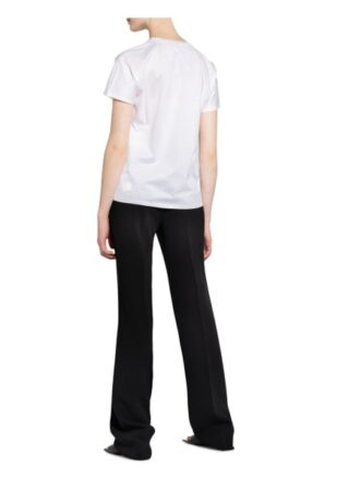 Maxmara Studio T-Shirt Mit Stickereien weiss