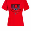 Mcm T-Shirt Mit Paillettenbesatz rot