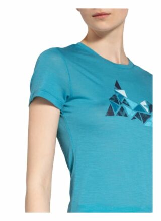 Me°Ru' T-Shirt Stathelle Mit Merinowolle blau