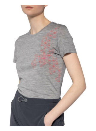 Me°Ru' T-Shirt Stathelle Mit Merinowolle grau