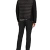 Milestone Steppjacke Ken Im Materialmix schwarz