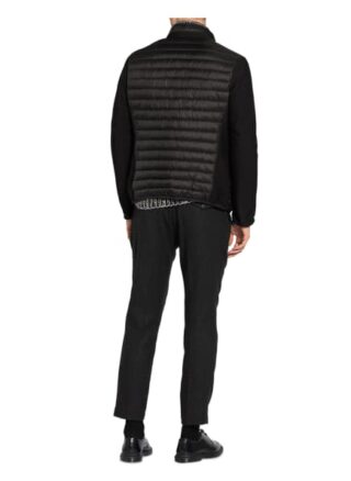 Milestone Steppjacke Ken Im Materialmix schwarz