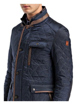 Milestone Leonido Steppjacke Herren, Blau