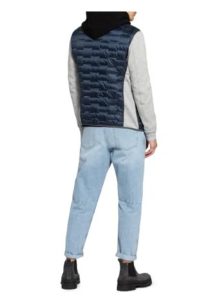 Milestone Steppjacke Saleo Im Materialmix Mit Dupont™ Sorona®-Isolierung blau