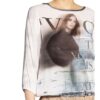 Monari Blusenshirt Mit 3/4-Arm weiss
