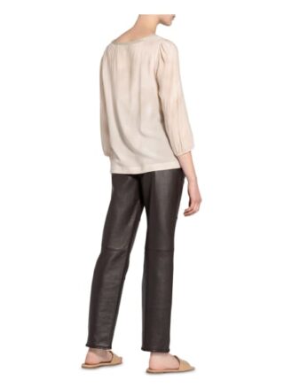 Monari Blusenshirt Mit Schmucksteinbesatz beige
