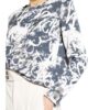 Monari Pullover Mit Schmucksteinbesatz blau