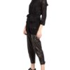 Monari Strickjacke Mit ¾-Arm Und Glitzergarn schwarz