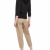 Monari Sweatjacke Mit 3/4-Arm Und Schmucksteinbesatz schwarz