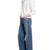Monari Sweatjacke Mit Schmucksteinbesatz weiss