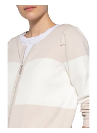 Monari Sweatjacke beige