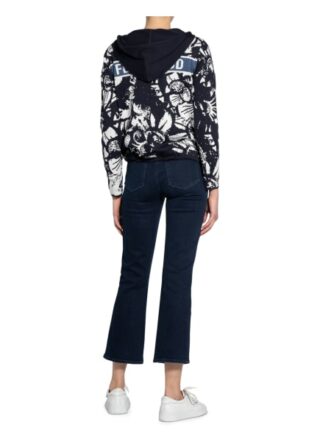 Monari Sweatjacke blau