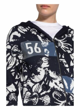 Monari Sweatjacke blau