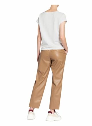 Monari T-Shirt Mit Nietenbesatz weiss
