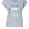 monari T-Shirts Damen, Blau