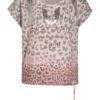 Monari T-Shirt Mit Schmucksteinbesatz rosa