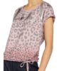 Monari T-Shirt Mit Schmucksteinbesatz rosa