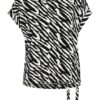Monari T-Shirt schwarz