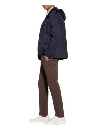 Moorer Jacke Vespucci Mit Abnehmbarer Blende blau