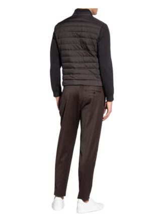 Moorer Lightweight-Daunenjacke Cattaneo Im Materialmix grau