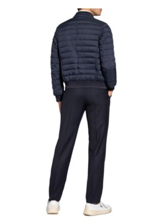Moorer Lightweight-Daunenjacke Strauss blau