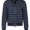 Moorer Lightweight-Daunenjacke Strauss blau