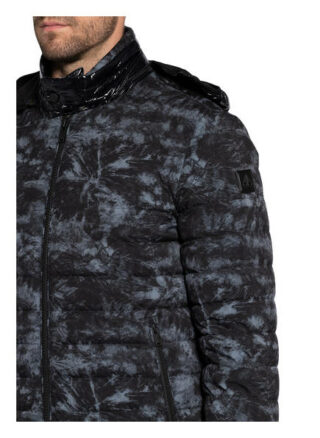 Moose Knuckles Daunenjacke Black Rock grau