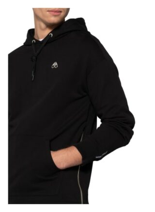 Moose Knuckles Hoodie schwarz