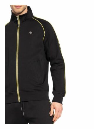 Moose Knuckles Sweatjacke Stereogram Mit Galonstreifen schwarz