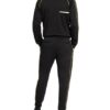 Moose Knuckles Sweatpants Stereogram Mit Galonstreifen schwarz
