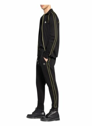 Moose Knuckles Sweatpants Stereogram Mit Galonstreifen schwarz