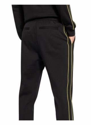 Moose Knuckles Sweatpants Stereogram Mit Galonstreifen schwarz
