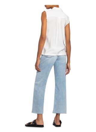 More & More Blusentop weiss