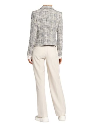 More & More Bouclé-Blazer weiss
