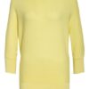 More & More Pullover Mit 3/4-Arm gelb