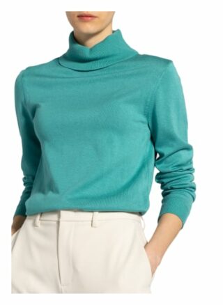 More & More Rollkragenpullover gruen