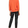 More & More Sweatshirt Mit 3/4-Arm orange