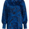 Mos Mosh Bluse Jiva Tory blau