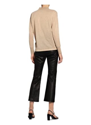 Mos Mosh Longsleeve Cher Mit Glitzergarn beige