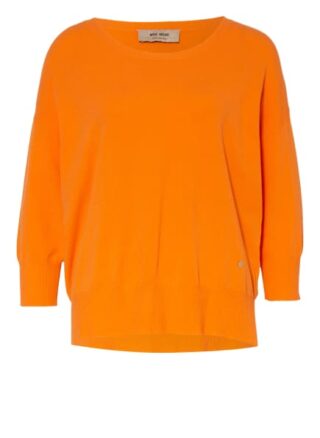 Mos Mosh Oversized-Pullover Pitch Mit 3/4-Arm orange