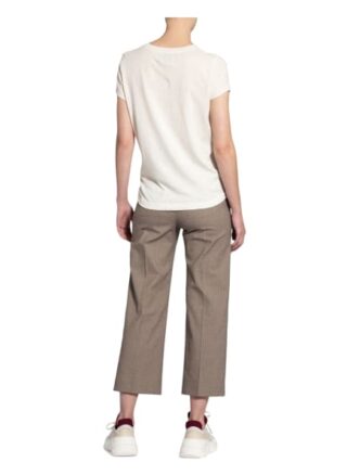 Mos Mosh T-Shirt Mavis Mit Leinen weiss