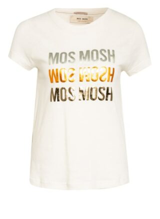 Mos Mosh T-Shirt Mavis Mit Leinen weiss