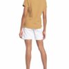 Mos Mosh T-Shirt Maya Mit Leinen braun