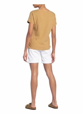 Mos Mosh T-Shirt Maya Mit Leinen braun