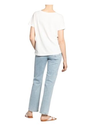 Mos Mosh T-Shirt Maya Mit Leinen weiss