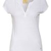 Mos Mosh T-Shirt Troy Mit Leinen weiss