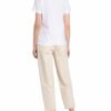 Mos Mosh T-Shirt Vee Mit Schmucksteinbesatz weiss