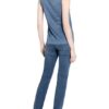 Mos Mosh Top Casio Mit Glitzergarn blau